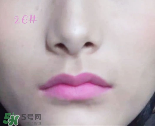 miss rose口紅怎么樣？miss rose口紅色號(hào)試色