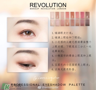 makeup revolution眼影怎么樣？makeup revolution眼影好用嗎？