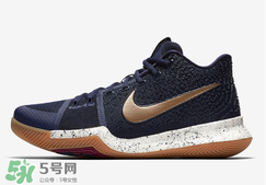 nike kyrie 3黑黃潑墨款多少錢？耐克歐文三代黑黃配色專柜價格