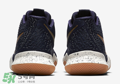 nike kyrie 3黑黃潑墨款多少錢？耐克歐文三代黑黃配色專柜價格