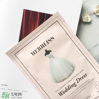 merbliss婚紗面膜怎么用？merbliss婚紗面膜要洗嗎？