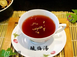 酸梅湯不能和什么一起吃？酸梅湯和什么食物相克？