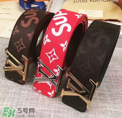 supreme與lv聯(lián)名皮帶多少錢？supreme lv聯(lián)名腰帶專柜價格