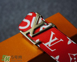 supreme與lv聯(lián)名皮帶多少錢？supreme lv聯(lián)名腰帶專柜價格