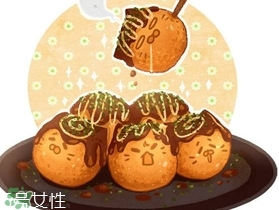 章魚燒是哪個國家的小吃？章魚燒上面的皮是什么