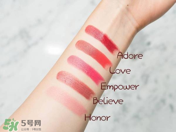 Kjaer Weis口紅怎么樣？Kjaer Weis口紅色號試色