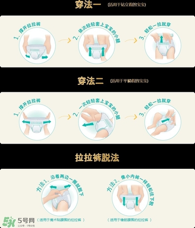拉拉褲怎么穿？拉拉褲使用方法