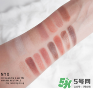 NYX16色眼影盤 NYX16色眼影盤畫(huà)法