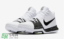 nike kyrie 3黑白配色多少錢？耐克歐文3代黑白配色專柜價格