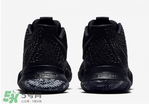 nike kyrie 3 triple black多少錢？耐克歐文3代純黑配色專柜價(jià)格