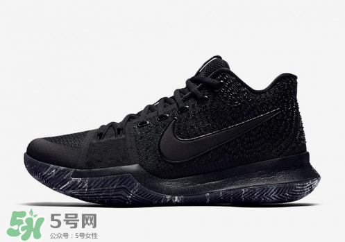 nike kyrie 3 triple black耐克歐文3代純黑配色什么時候發(fā)售？