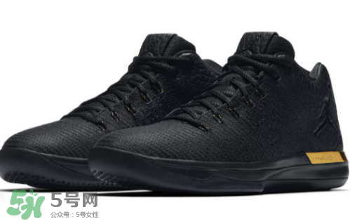 air jordan 31 low黑金配色怎么樣？aj31 low黑金好看嗎？