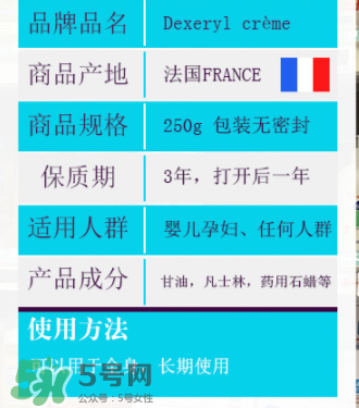 dexeryl孕婦能用嗎？dexeryl適合孕婦嗎？