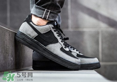 nike air force 1 low黑灰配色上腳怎么樣_好看嗎？