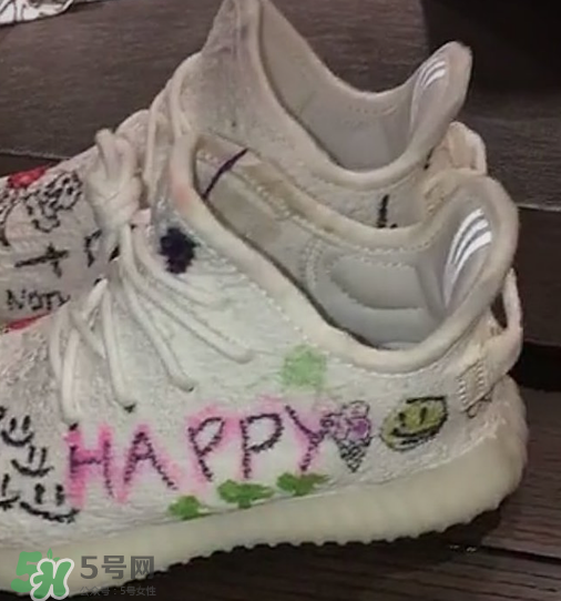 adidas yeezy 350 boost v2兒童定制版在哪買_怎么買？
