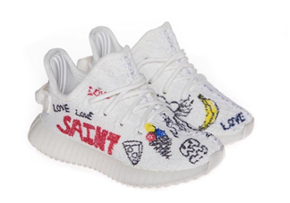 adidas yeezy 350 boost v2兒童定制版在哪買(mǎi)_怎么買(mǎi)？