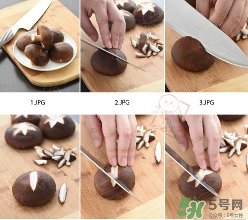 香菇怎么切十字？如何切出漂亮的香菇花兒