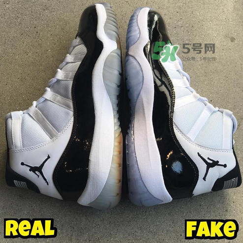 air jordan 11 concord真假怎么看？aj 11 concord真假鑒定
