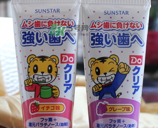 sunstar巧虎牙膏怎么樣？巧虎牙膏含氟嗎？