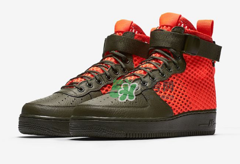nike sf-af1 mid空軍一號網(wǎng)眼撞色款什么時候發(fā)售？