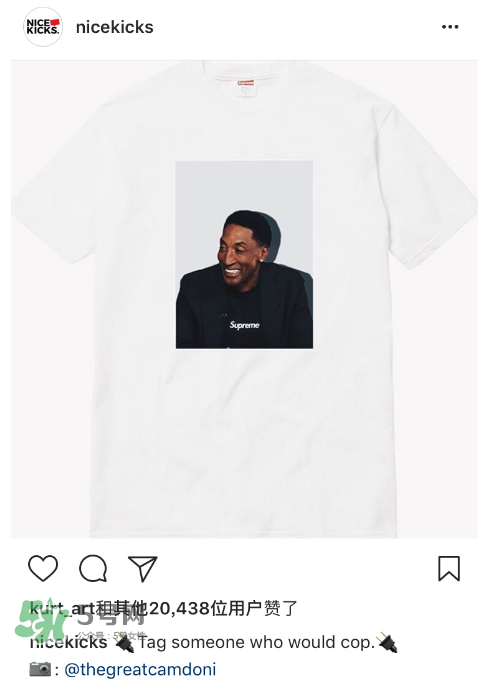supreme皮蓬photo tee會發(fā)售嗎？supreme將推出皮蓬photo tee？