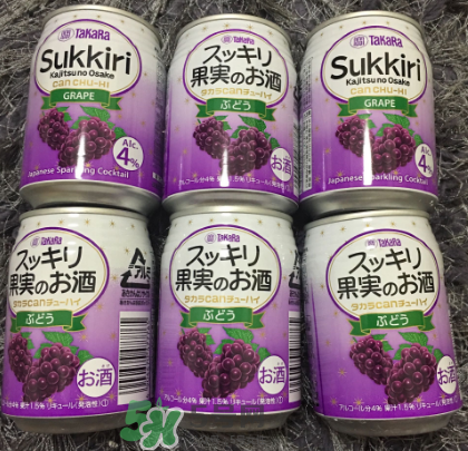 日本takara加氣雞尾酒好喝嗎？takara加氣雞尾酒有幾個(gè)口味？