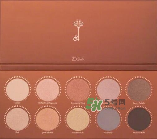 zoeva玫瑰金眼影盤怎么畫？zoeva rose golden畫法教程