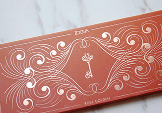 zoeva玫瑰金眼影盤怎么畫？zoeva rose golden畫法教程