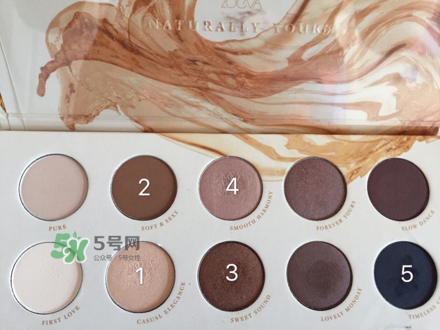 zoeva naturally yours眼影盤怎么畫？naturally yours教程