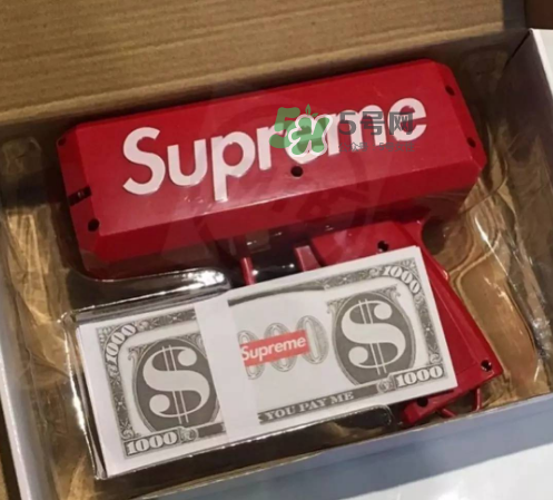 supreme噴錢槍多少錢？supreme鈔票槍價格