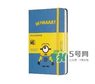 moleskine小黃人筆記本怎么樣？moleskine小黃人筆記本價格