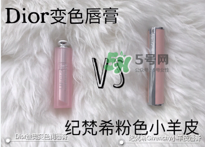 紀(jì)梵希變色唇膏和迪奧變色唇膏哪個(gè)好_怎么選？