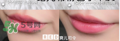 紀(jì)梵希變色唇膏和迪奧變色唇膏哪個(gè)好_怎么選？