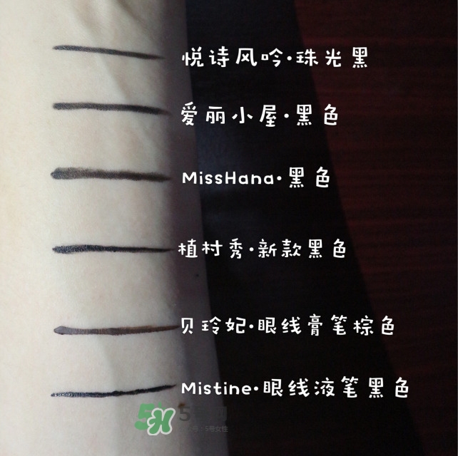 好用的眼線筆推薦 6款熱門眼線筆評(píng)測
