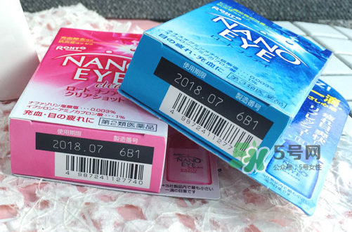 Nano Eye眼藥水藍(lán)色與紅色的區(qū)別  Nano Eye眼藥水怎么選？
