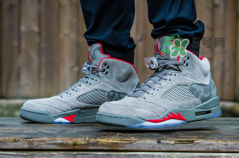 air jordan 5 dark stucco? 3m迷彩上腳效果怎么樣？