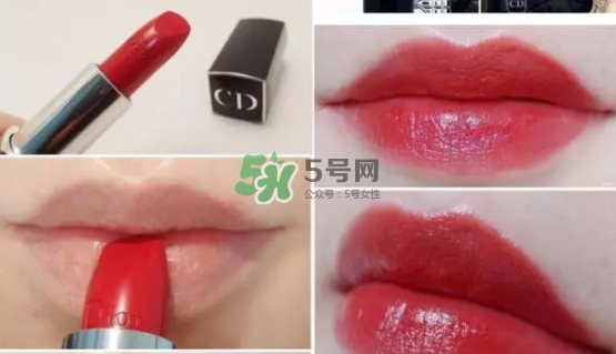 迪奧999迷你口紅多少錢？迪奧999中樣口紅專柜價格