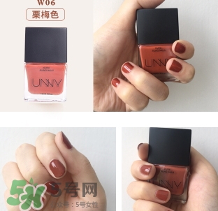 unny可撕拉指甲油怎么樣？unny可撕指甲油試色