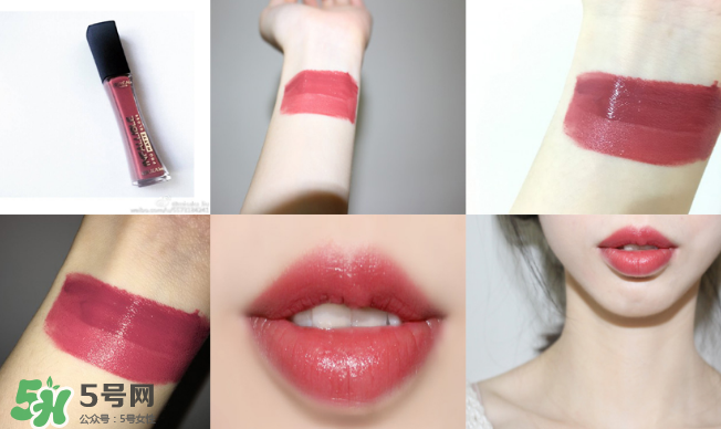 歐萊雅啞光唇釉314怎么樣？歐萊雅314試色