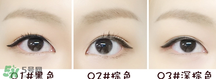 夢妝眼線膏怎么樣？夢妝眼線膏色號試色