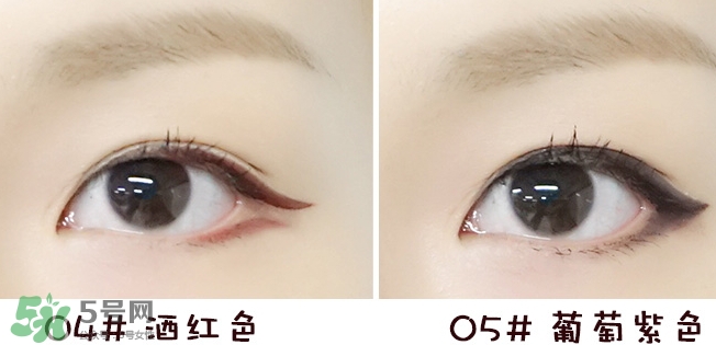 夢妝眼線膏怎么樣？夢妝眼線膏色號試色