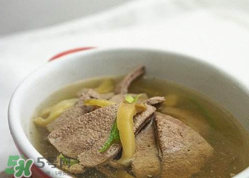 豬肝湯怎么做好喝？吃豬肝的注意事項