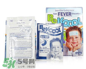 美國(guó)BeKool兒童退熱貼怎么用  BeKool兒童退熱貼說明書