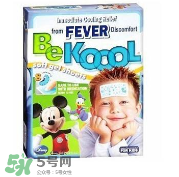 美國(guó)BeKool兒童退熱貼怎么用  BeKool兒童退熱貼說明書