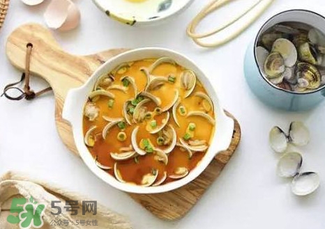 蛤蜊蒸蛋孕婦能吃嗎？蛤蜊蒸蛋寶寶能吃嗎