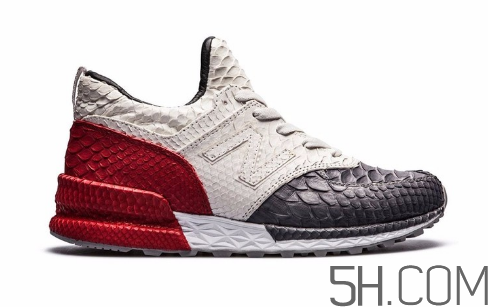 new balance 574 sport蟒蛇皮定制款實(shí)物什么樣？