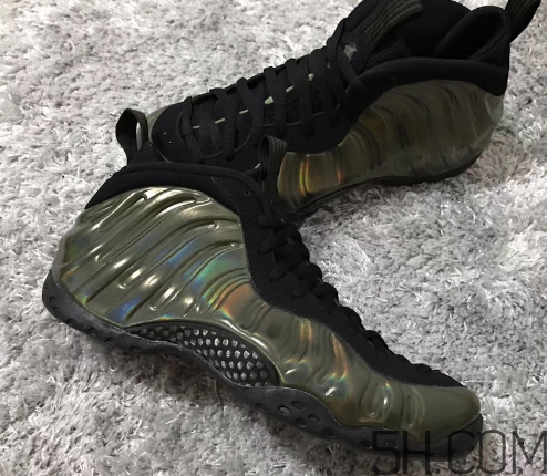 nike air foamposite one legion green全息噴什么時候發(fā)售？