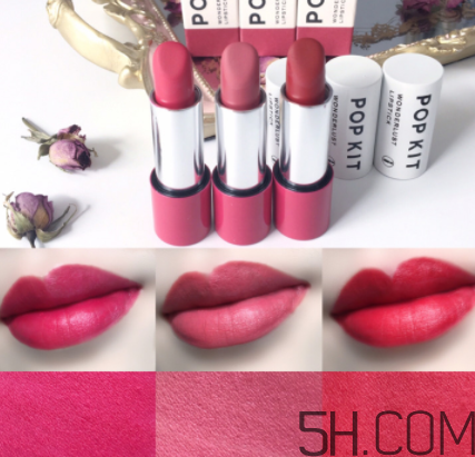 popkit欲望仙境唇膏色號_試色圖 popkit欲望仙境唇膏色號_試色圖