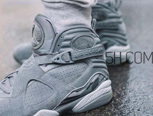 air jordan 8 retro cool grey上腳效果怎么樣？