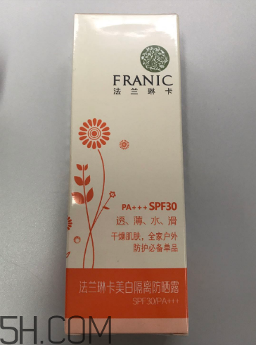 法蘭琳卡防曬霜好用嗎？法蘭琳卡防曬霜用法